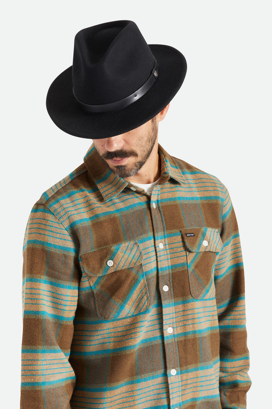 
       Brixton Parsons Adjustable Hat - Woodsmoke Cord
     