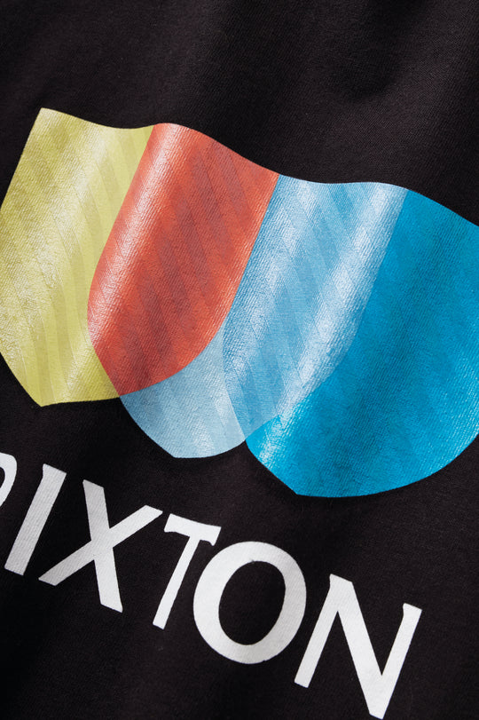 
       Brixton Alton Stripe S/S Standard Tee - Black
     