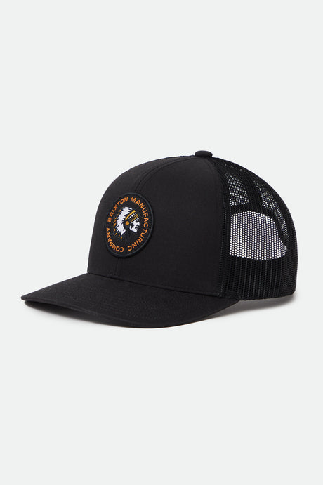 Rival Stamp Netplus Trucker Hat - Black