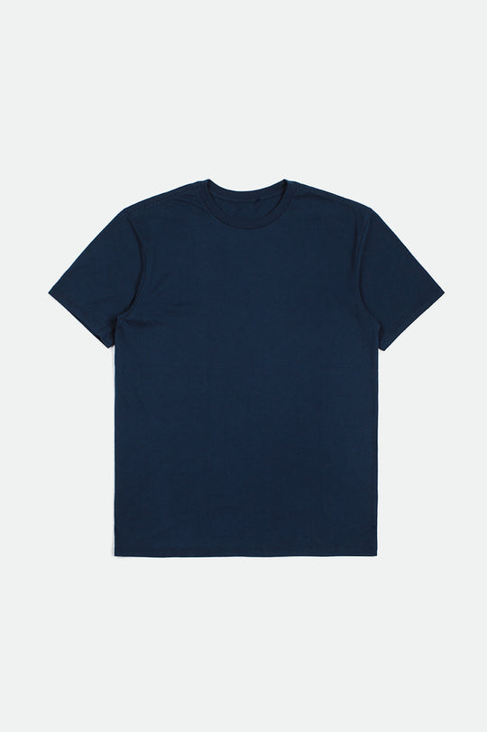 
       Men&#39;s Basic S/S Tailored Tee - Joe Blue - Front Side
     