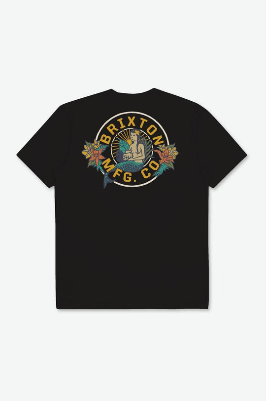 
       Brixton Geneva S/S Standard Tee - Black Worn Wash
     