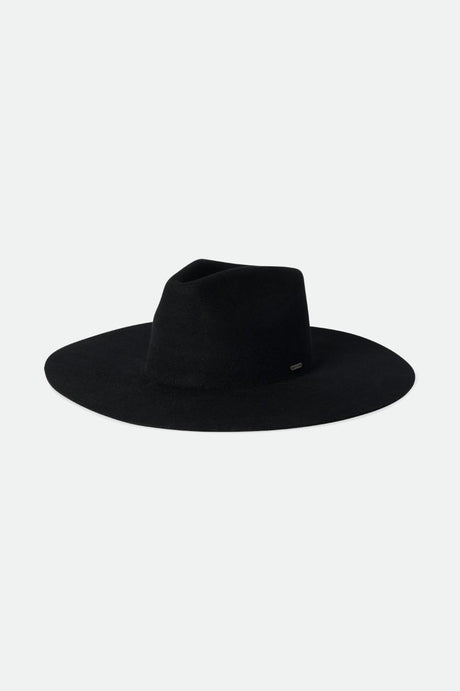 Primrose Felt Fedora - Black