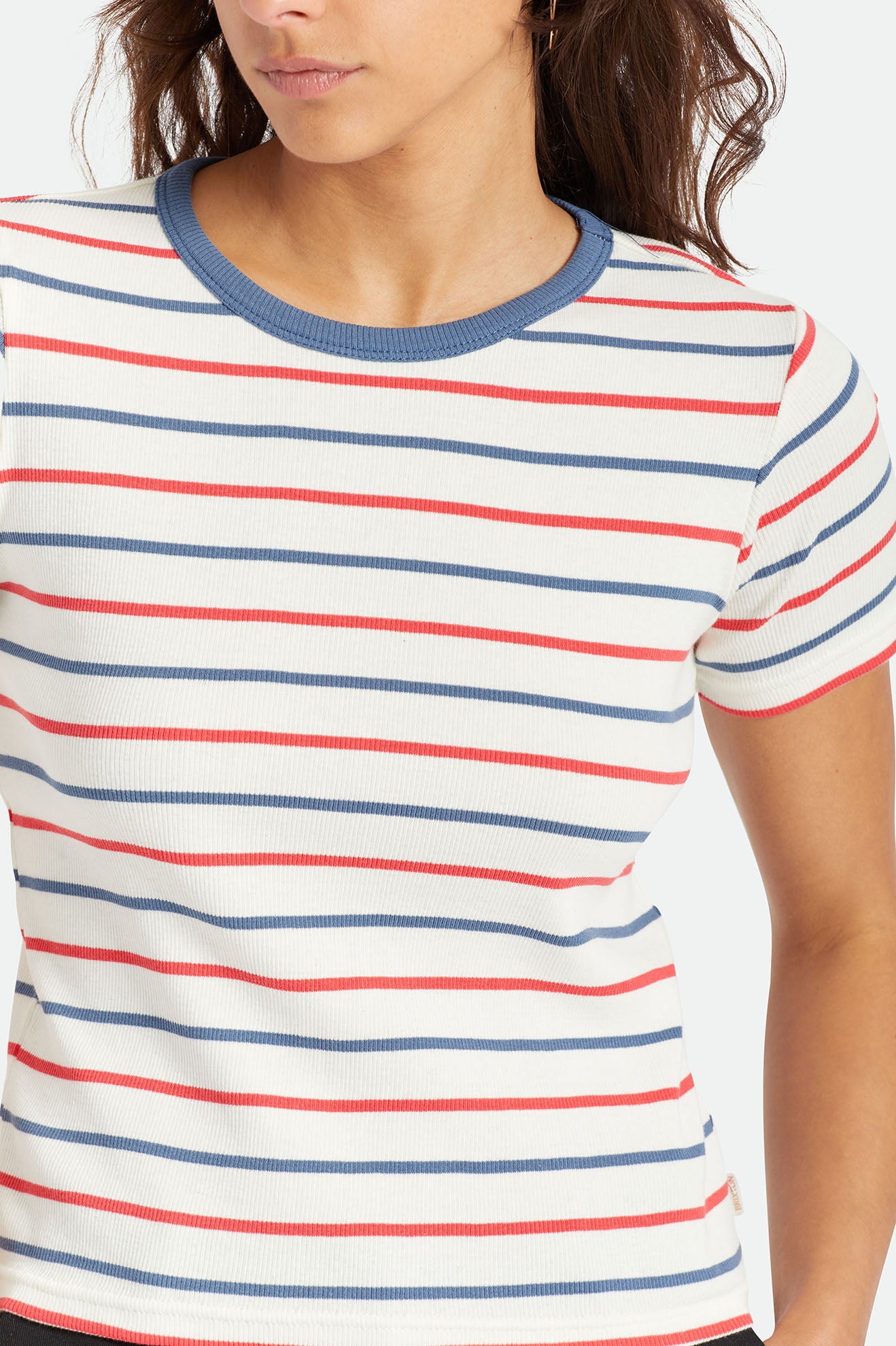 
       Brixton Samantha S/S Baby Tee - Stripe
     