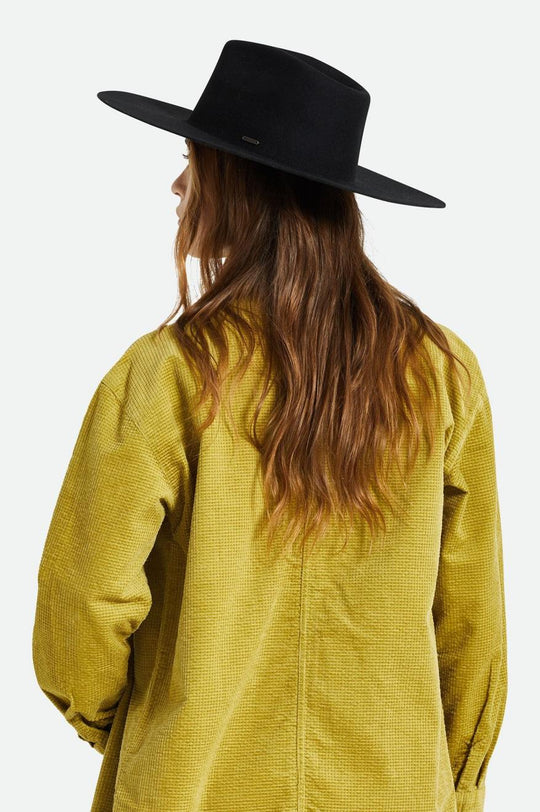 
       Brixton Primrose Felt Fedora - Black
     