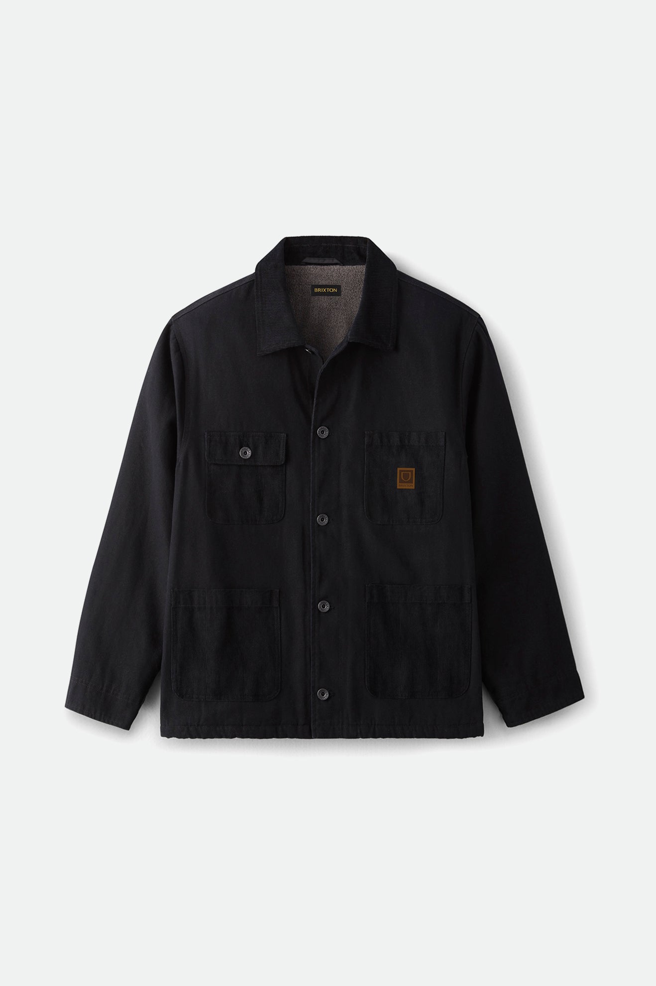 
       Men&#39;s Union Survey Reserve Chore Coat - Black - Front Side
     