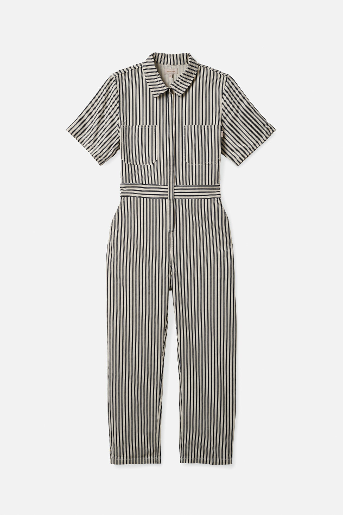 
       Brixton Mersey S/S Coverall - Dove Stripe
     