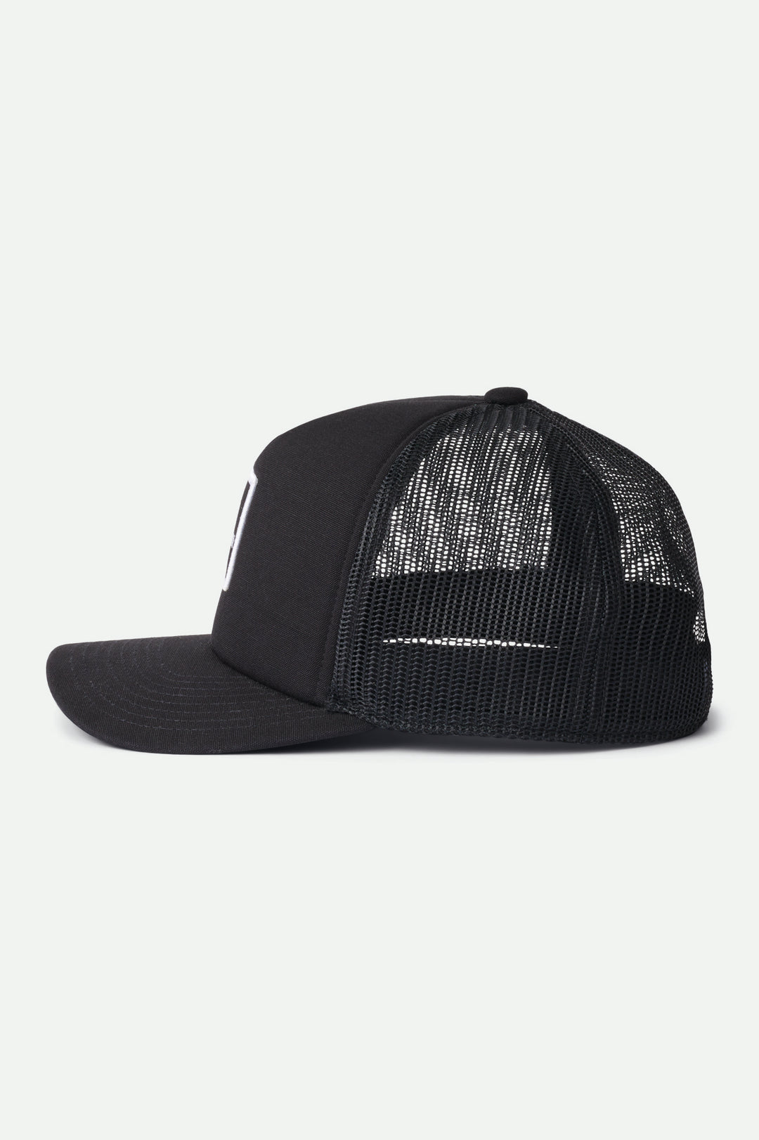 Black/Gray Mesh Trucker Hat