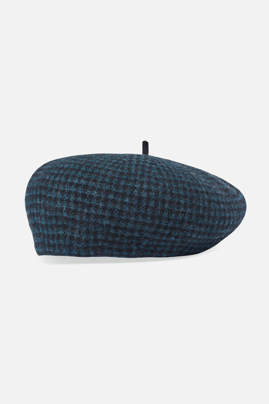 
       Brixton Audrey II Beret - Emerald Gingham
     