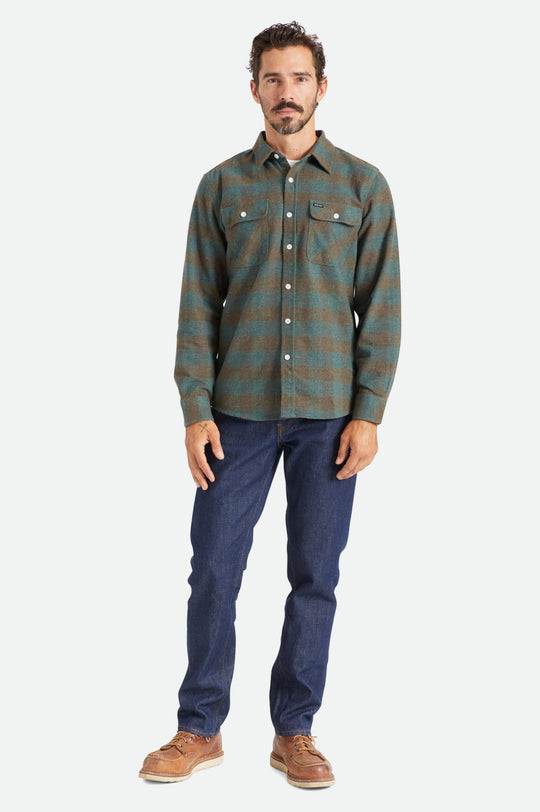 
       Brixton Bowery L/S Flannel - Ocean
     