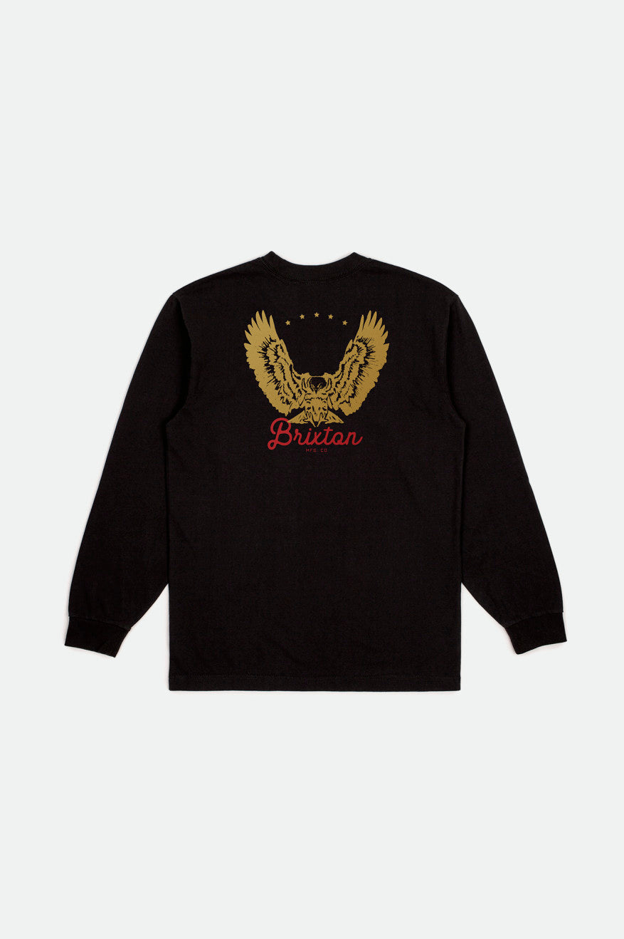 
       Brixton Talon L/S Standard Tee - Black
     