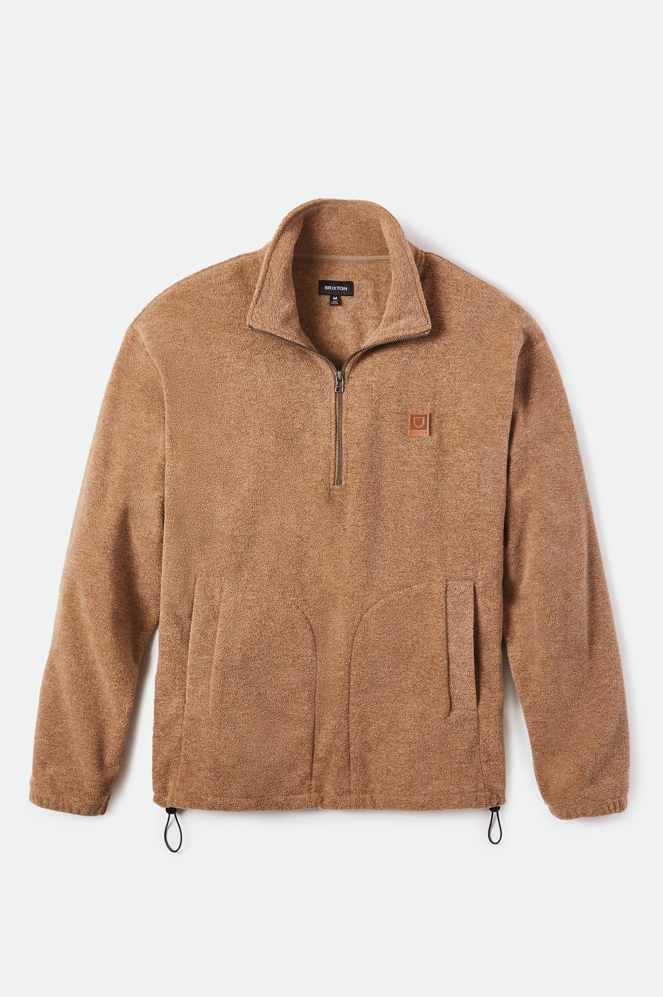 
       Brixton Beta 1/2 Zip Mock Neck - Oatmeal
     