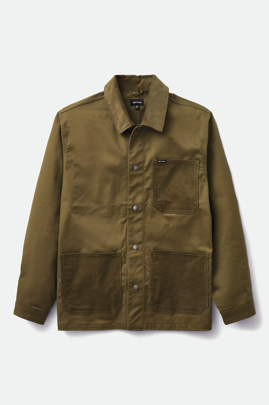 
       Brixton Survey Utility Chore Coat - Military Olive
     