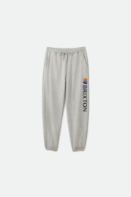 Men's Alton Sweatpant - Heather Grey - Front Side