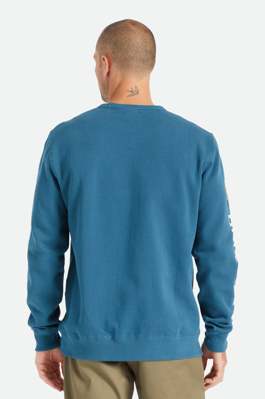 
       Brixton Alton Crew - Indian Teal
     