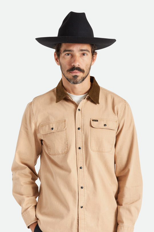 
       Brixton Sedona Reserve Cowboy Hat - Black
     