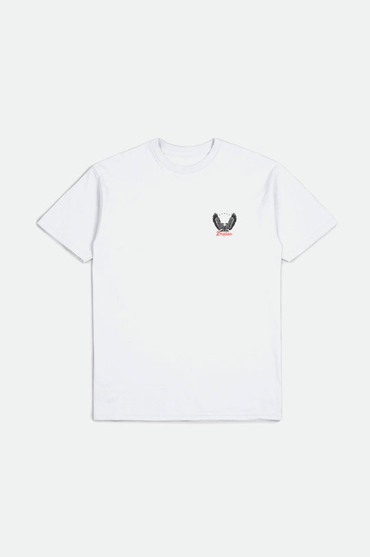 
       Brixton Talon S/S Standard Tee - White/Black
     