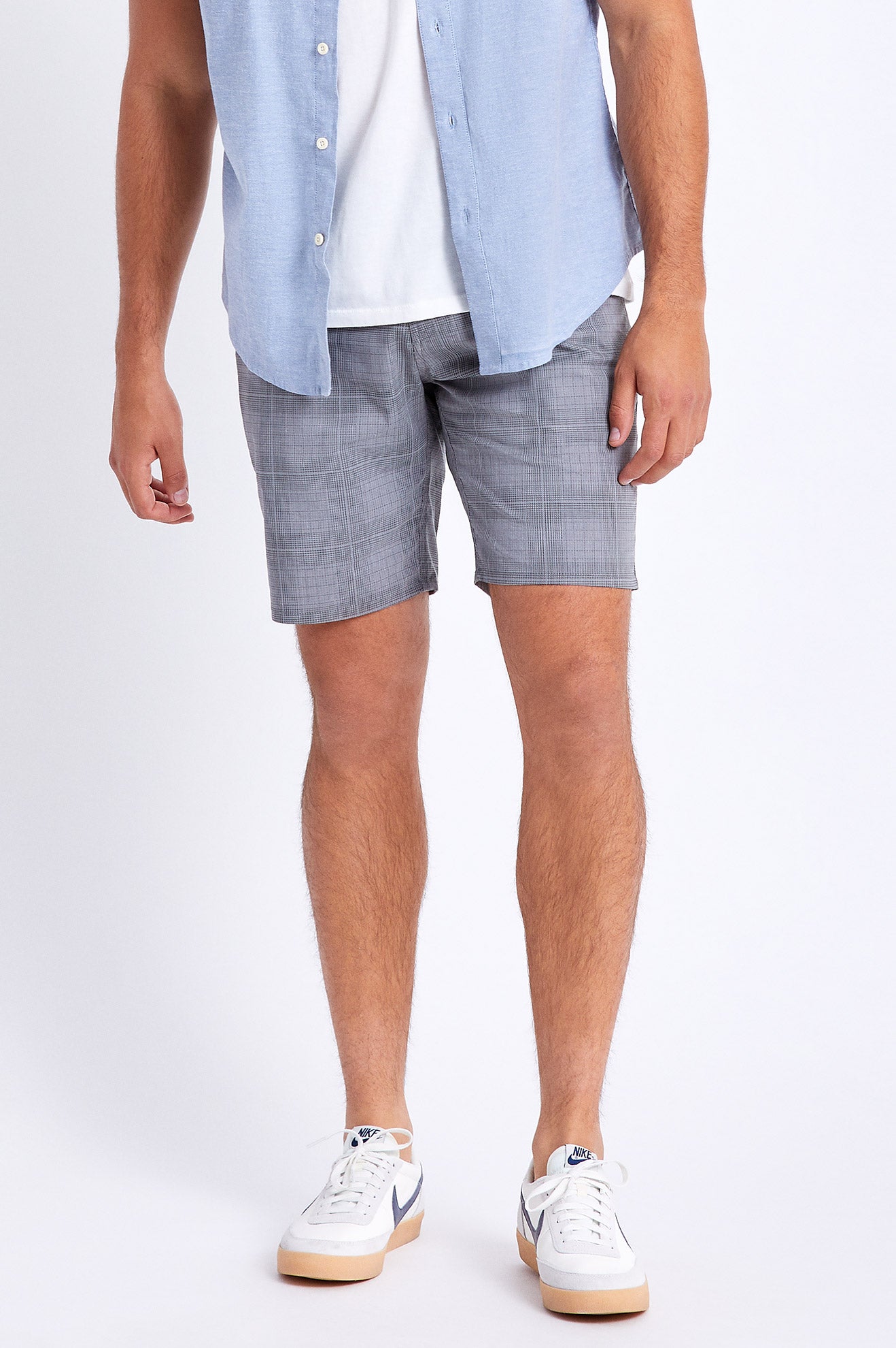 
       Brixton Choice Chino Utility Short - Grey/Charcoal
     