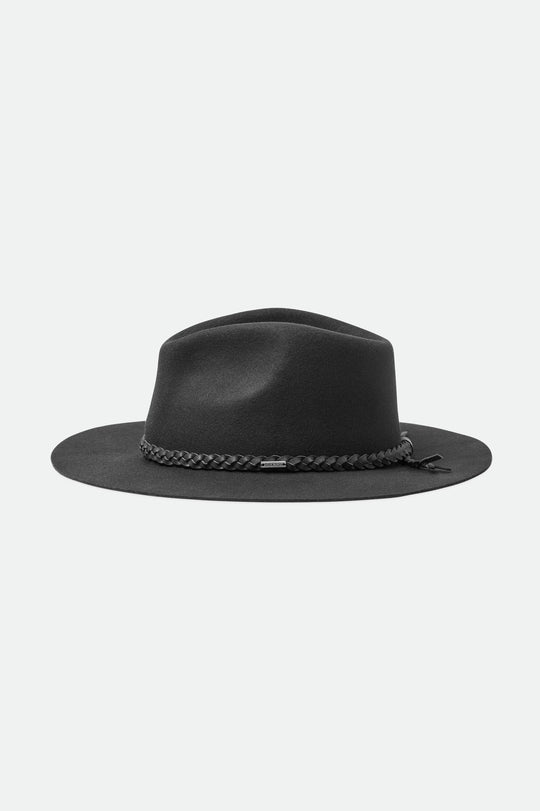 
       Brixton Messer Western Fedora - Black
     