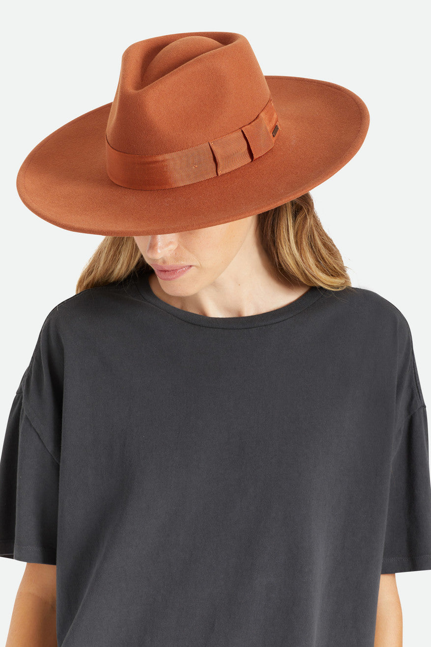 
       Brixton Joanna Felt Hat - Caramel
     