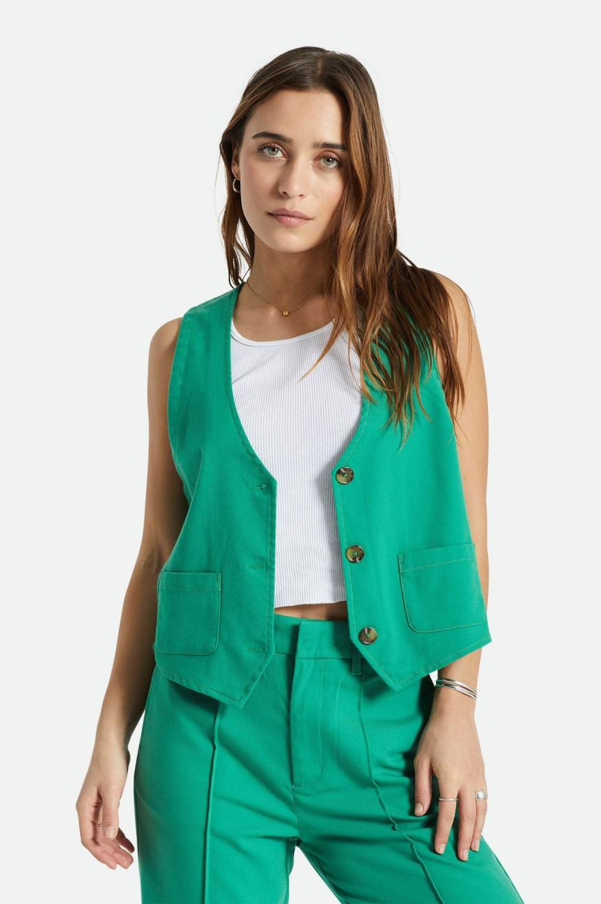 
       Brixton Retro Vest - Leprechaun
     