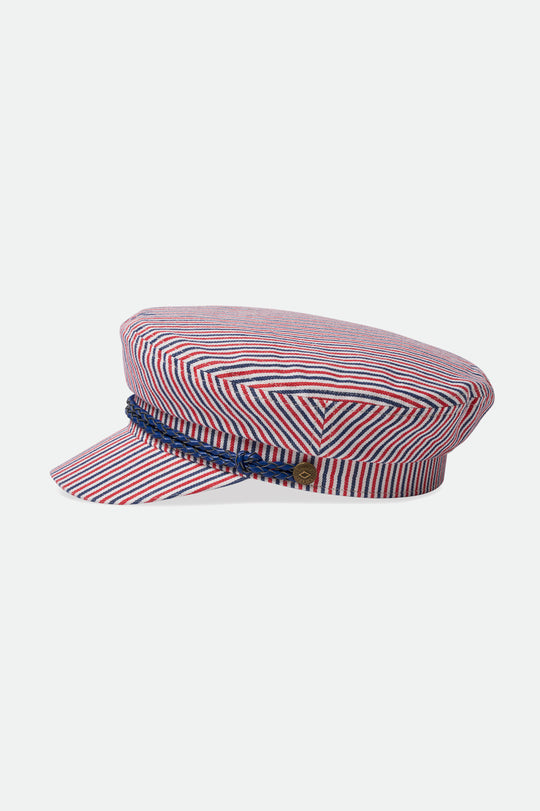 
       Brixton Ashland Cap - Crimson/Joe Blue
     