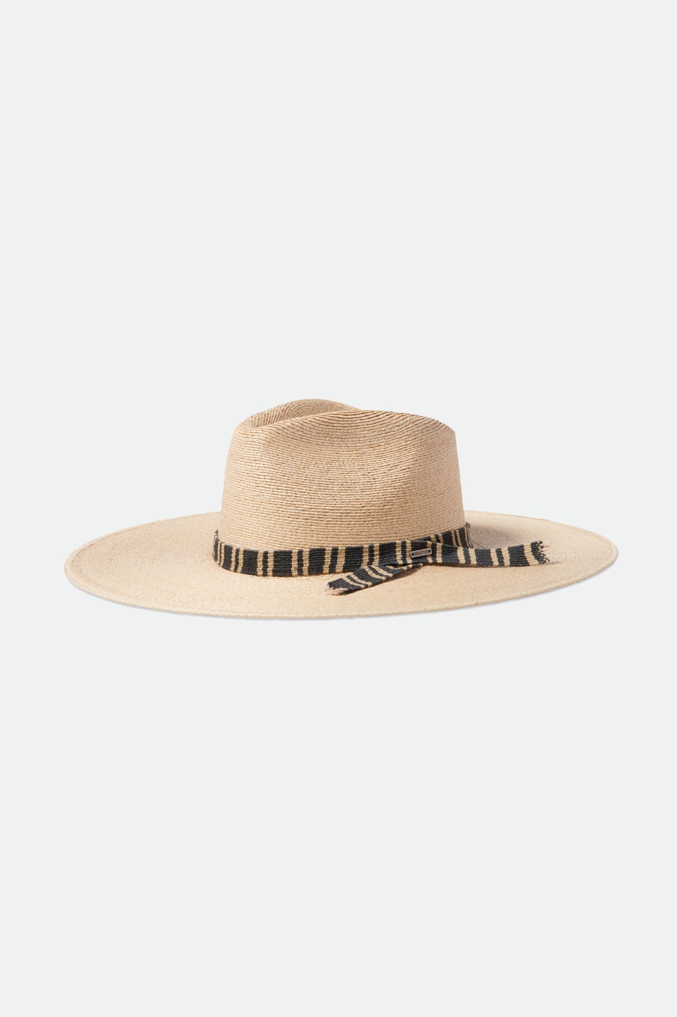 
       Brixton Leigh Straw Fedora - Natural
     