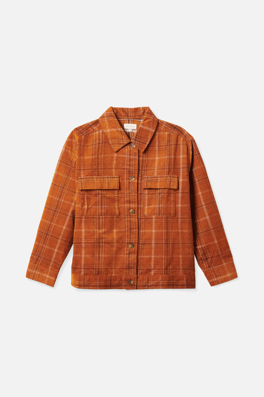 
       Brixton Stark Trucker Jacket - Glazed Ginger
     